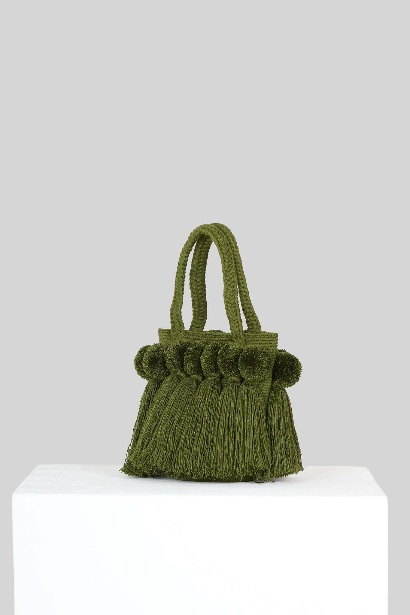 Caracas bucket bag Forest Green