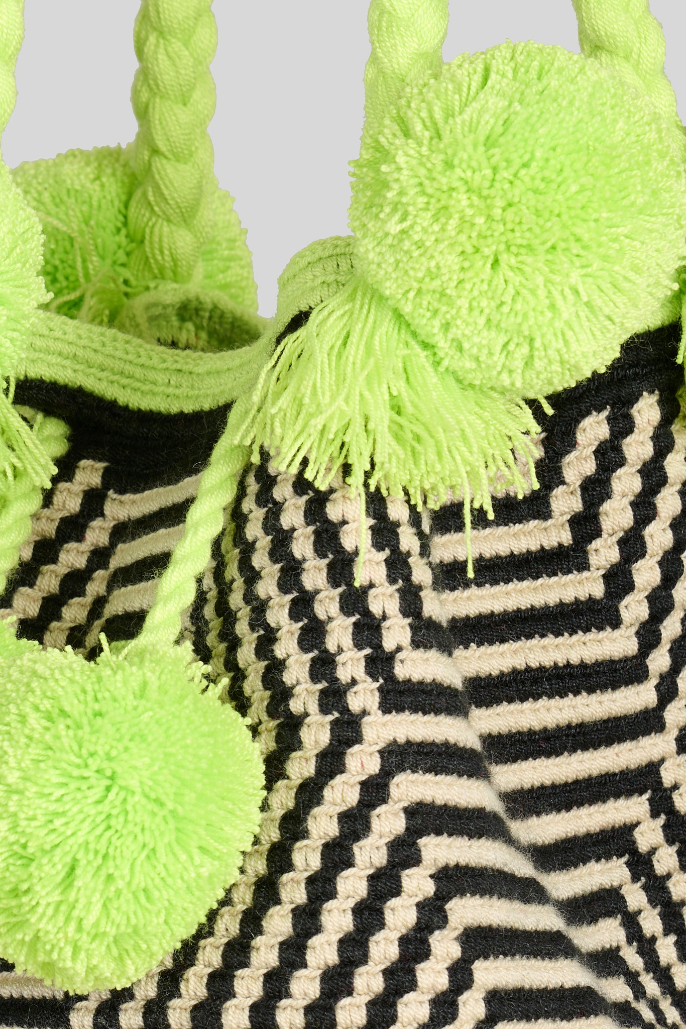 Mochila con popom psychedelic