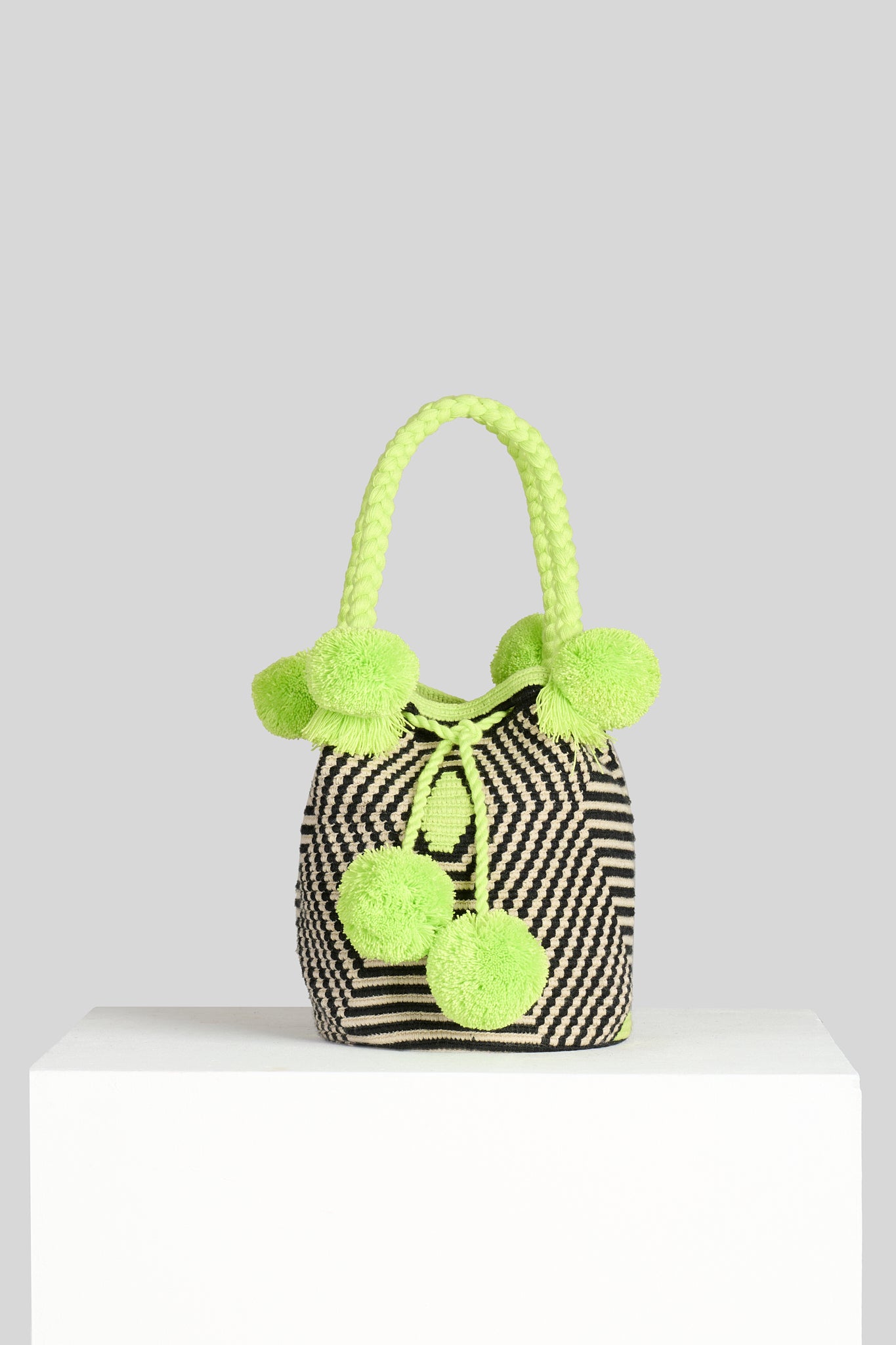 Mochila con popom psychedelic