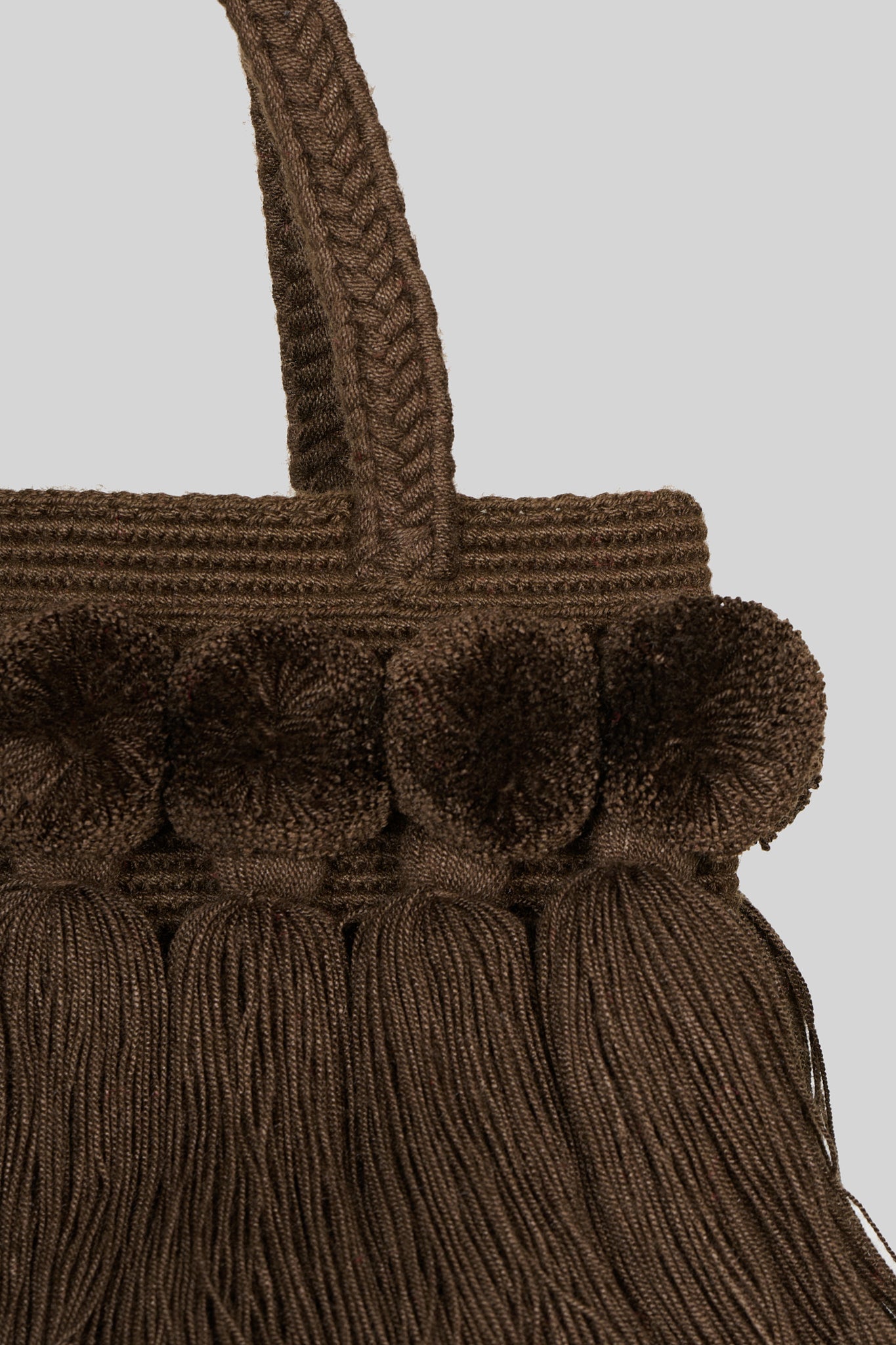 Caracas bucket bag cioccolato