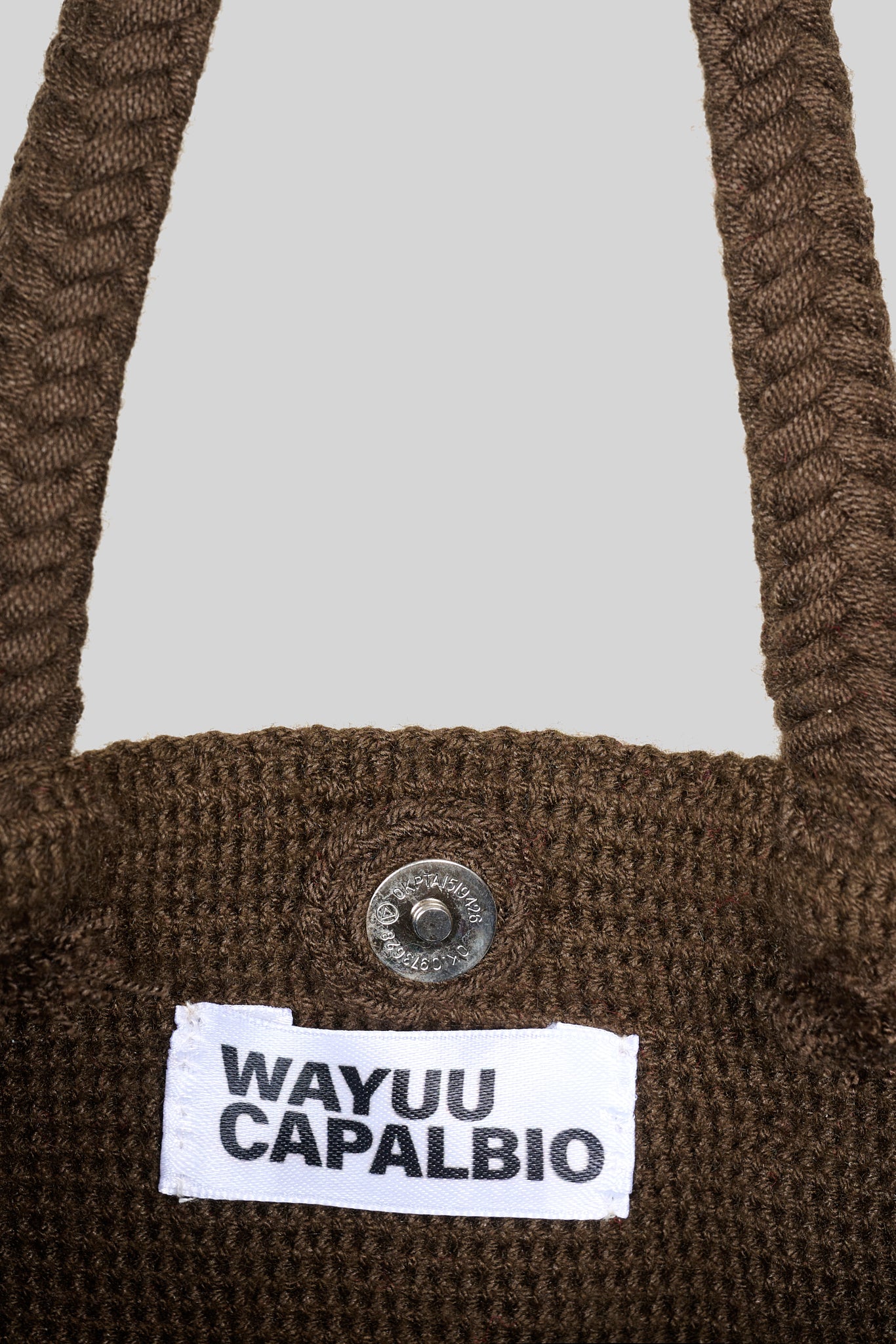 Caracas bucket bag cioccolato