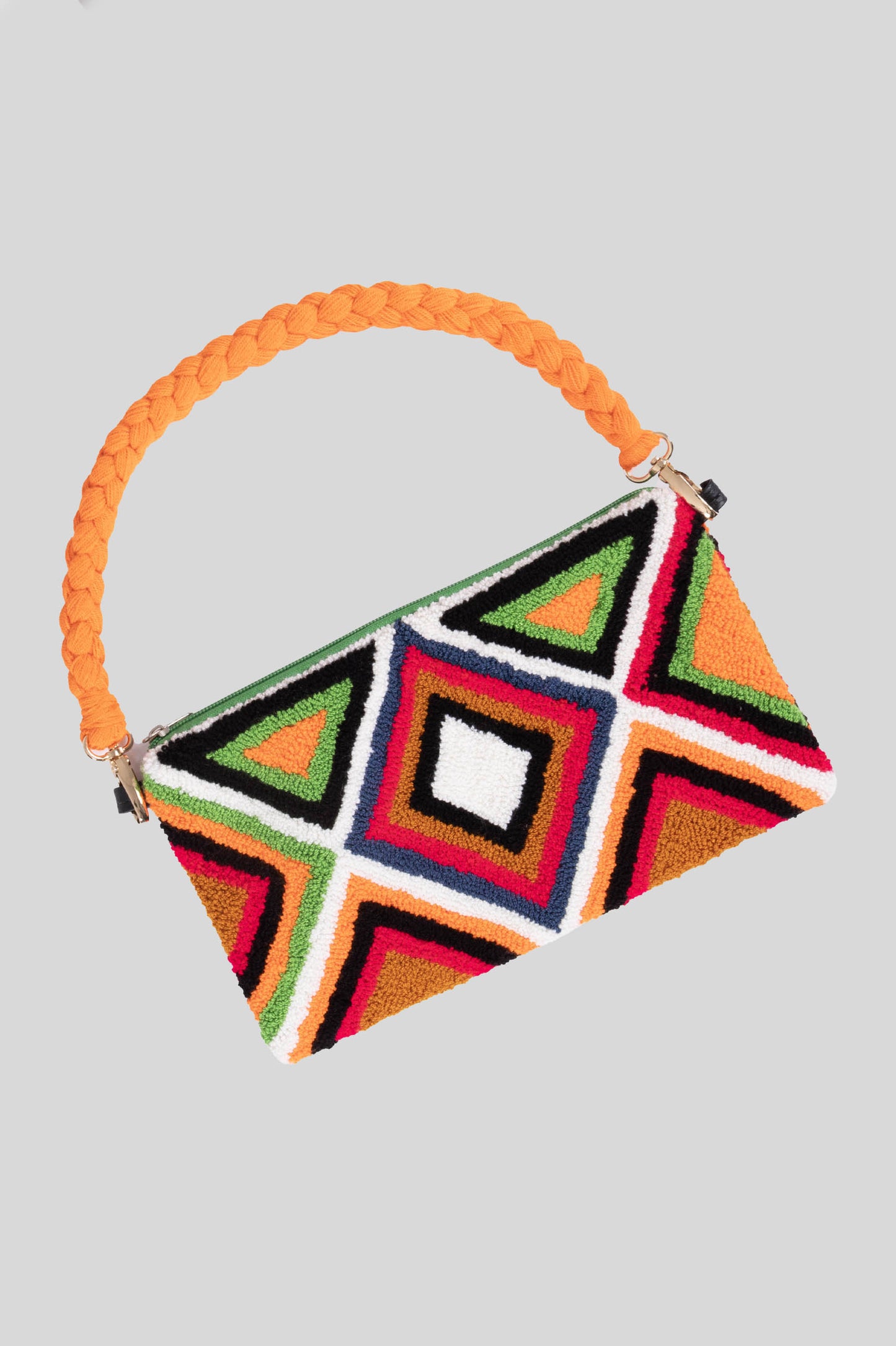 Multicolor Geometrical Clutch