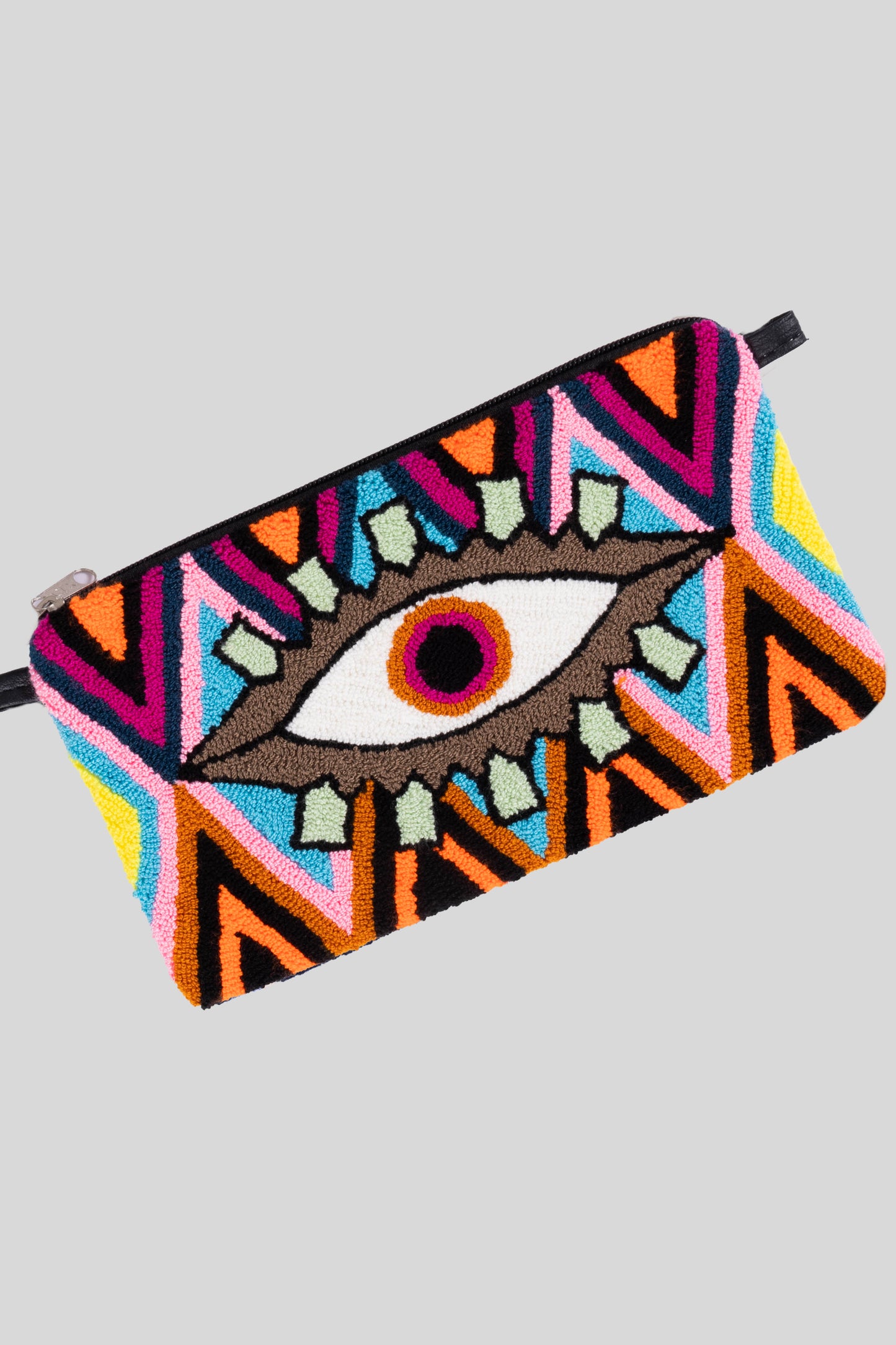 Multicolor Eye Clutch