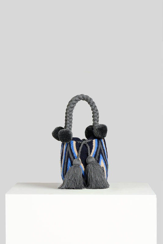 Mini Mochila blu