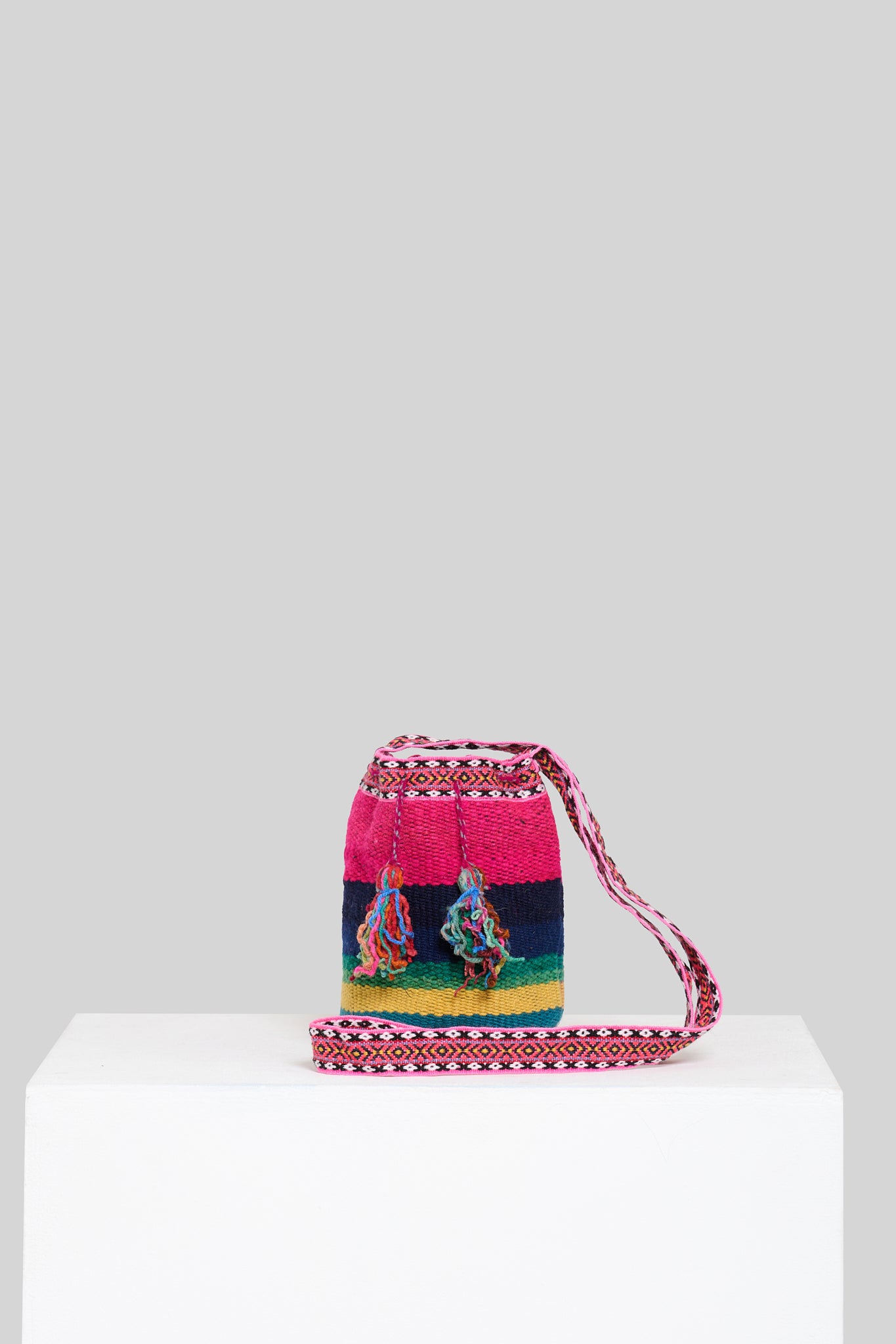 Secchiello Cuzco Fucsia e blu